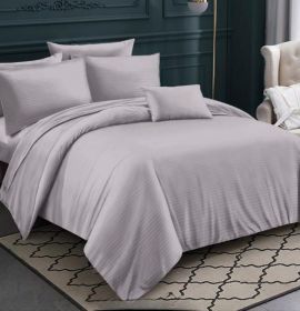 Постельное белье однотонный сатин страйп 006-SSC Cleo Постельное белье однотонный сатин страйп 006-SSC Cleo
