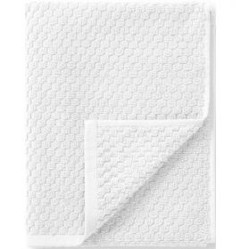 Махровое полотенце 70х140 цвет белый т635