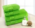 Махровое полотенце банное 283575 цвет зеленый