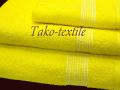 Набор махровых полотенец арт. 401 Тако-текстиль цвет ярко-желтый