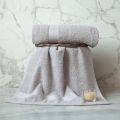 Махровое полотенце банное цвет серый