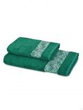 Бамбуковое полотенце 1 шт. арт. Роза цвет зеленый