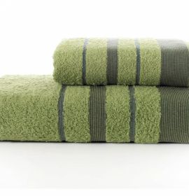 Набор махровых полотенец арт. Regal Set цвет зеленый
